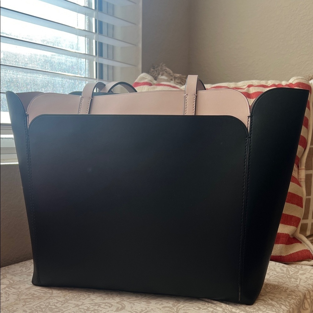 Kate Spade Magnolia street large Black and Light Pink Tote Bag - Picture 4 of 5